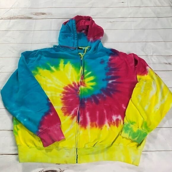 Southern Breeze Men’s Tie Dye Hoodie - Picture 2 of 12